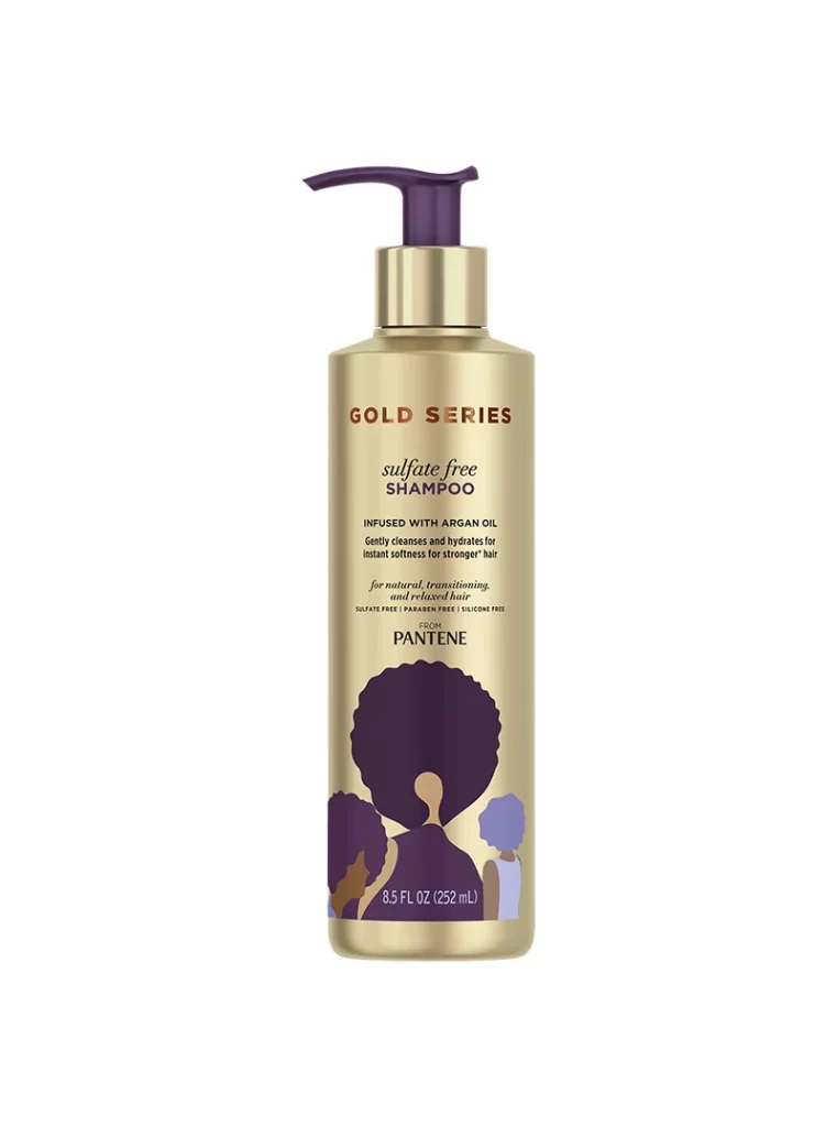 Pantene Gold Series Shampoo Packaging