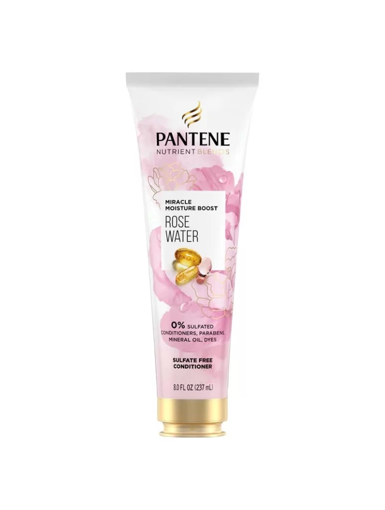 Pantene Rose Water Conditioner Packaging