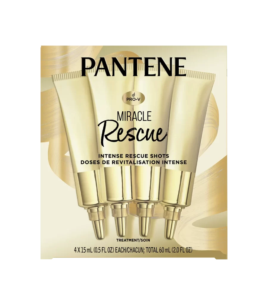 Pantene Miracle Rescue Treatment Product Photography