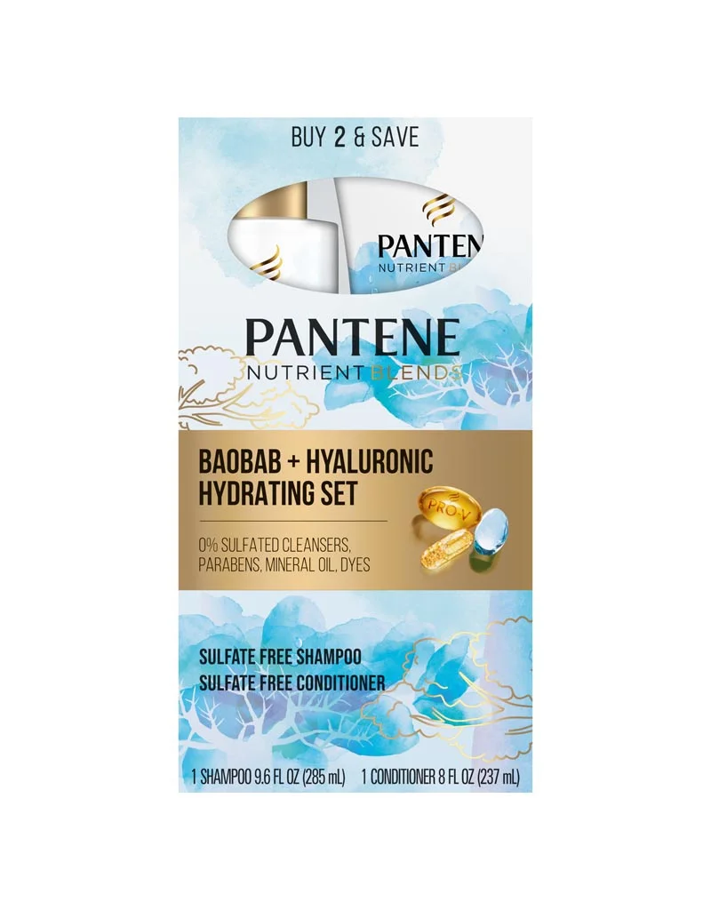 Pantene Shampoo Packaging