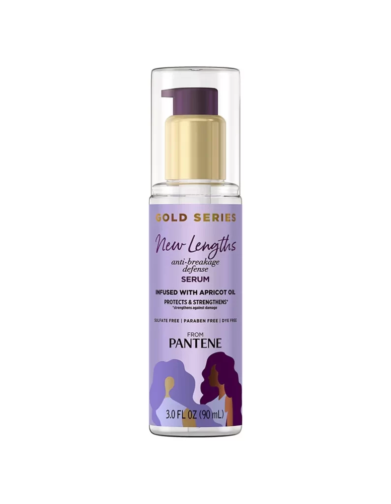 Pantene New Lengths Serum Packaging