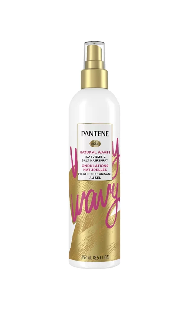 Pantene Salt Spray Packaging