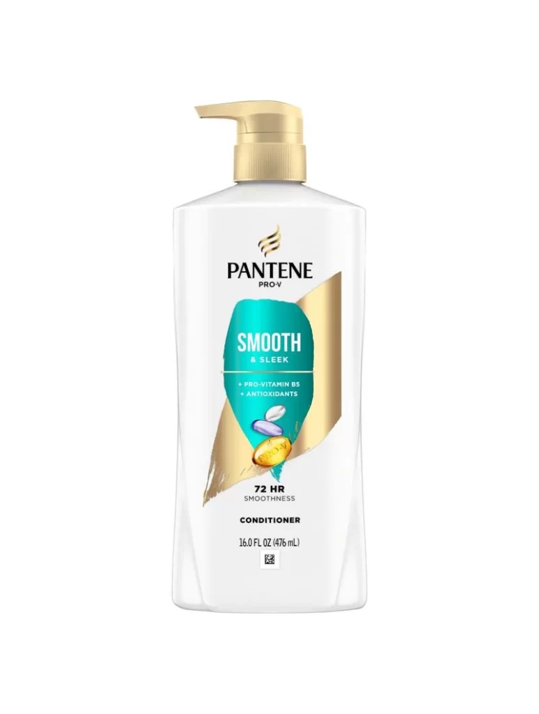 Pantene Smooth & Sleek Conditioner Packaging