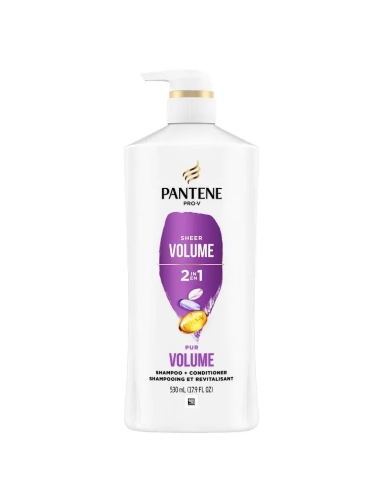 Pantene Sheer Volume 2in1 Shampoo Packaging