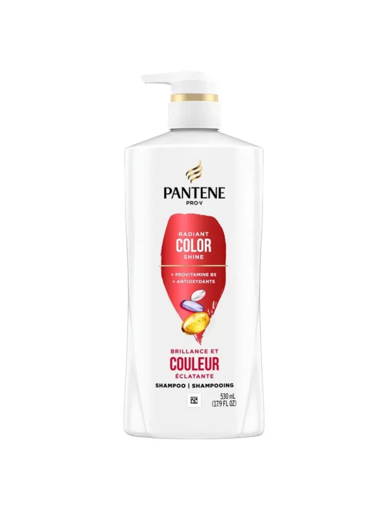 Pantene Radiant Color Shine Shampoo Packaging