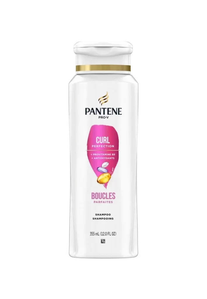 Pantene Curl Perfection Shampoo Packaging
