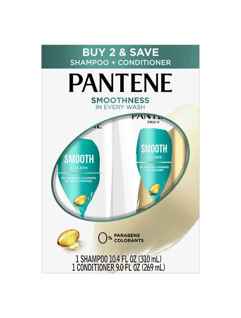 Pantene Shampoo Packaging