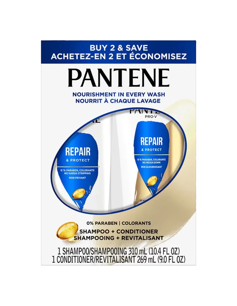 Pantene Shampoo Packaging
