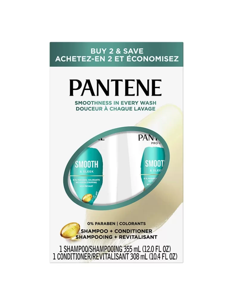 Pantene Shampoo Packaging