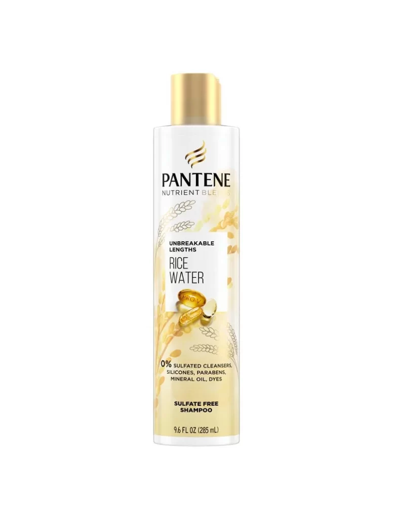 Pantene Rice Water Shampoo Packaging