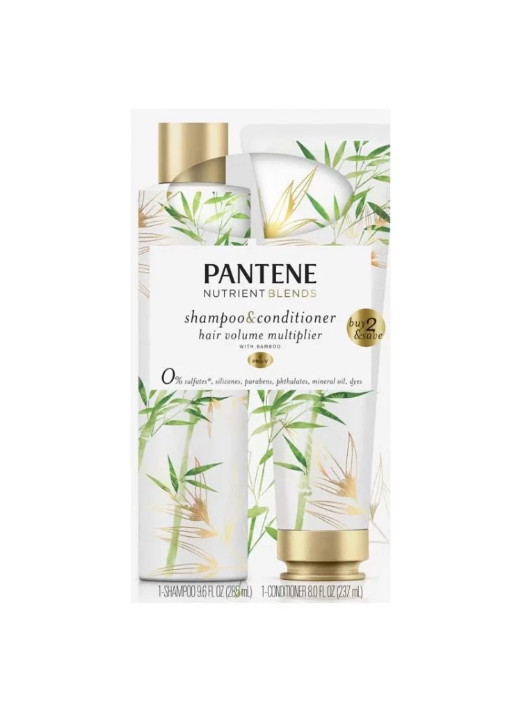 Pantene Shampoo Packaging
