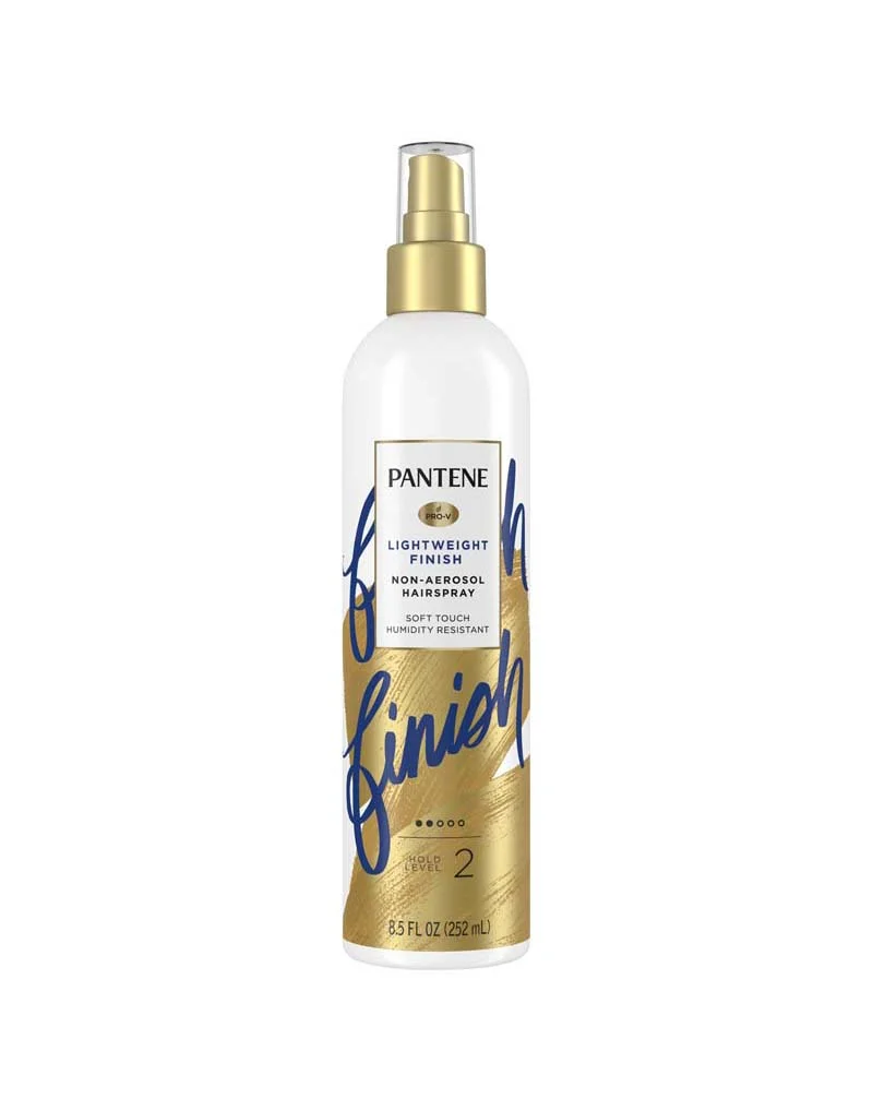Pantene Hairspray Packaging