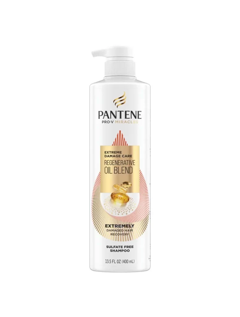 Pantene Regenerative Oil Blend Shampoo Packaging