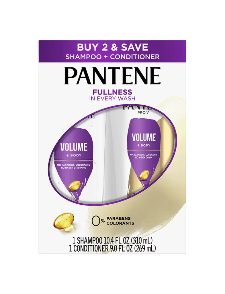 Pantene Shampoo Packaging