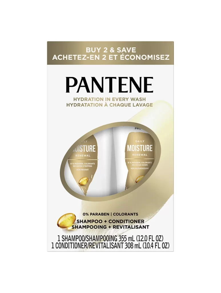 Pantene Shampoo Packaging