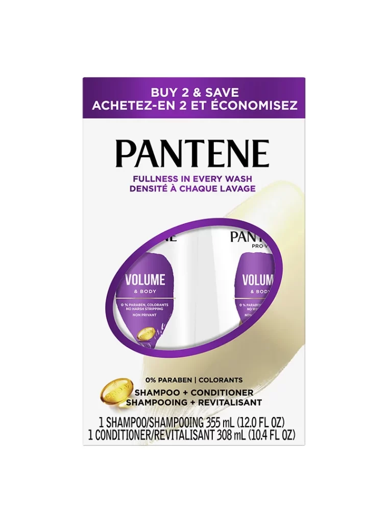 Pantene Shampoo Packaging