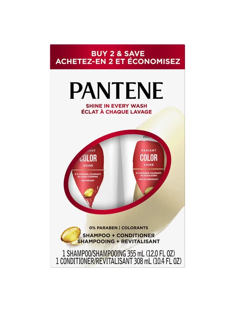 Pantene Shampoo Packaging