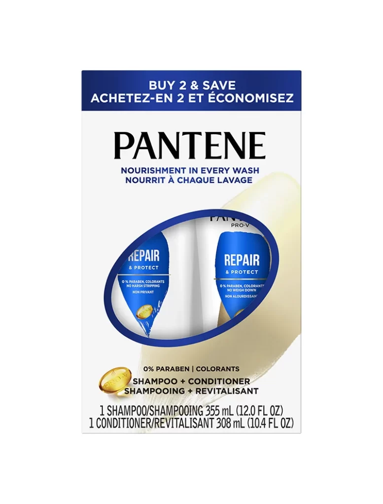 Pantene Shampoo Packaging
