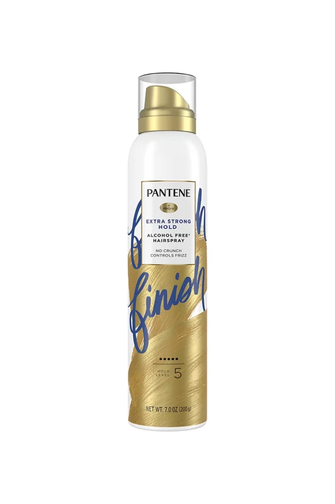 Pantene Extra Strong Hold Hairspray Packaging