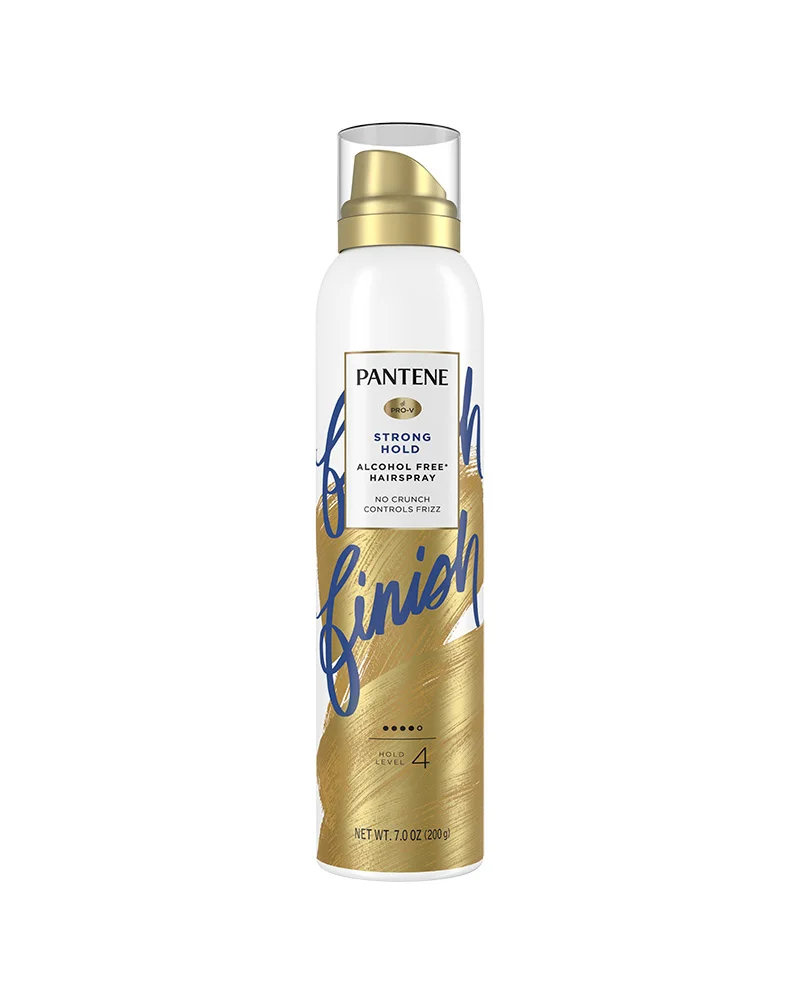 Pantene Strong Hold Hairspray Packaging