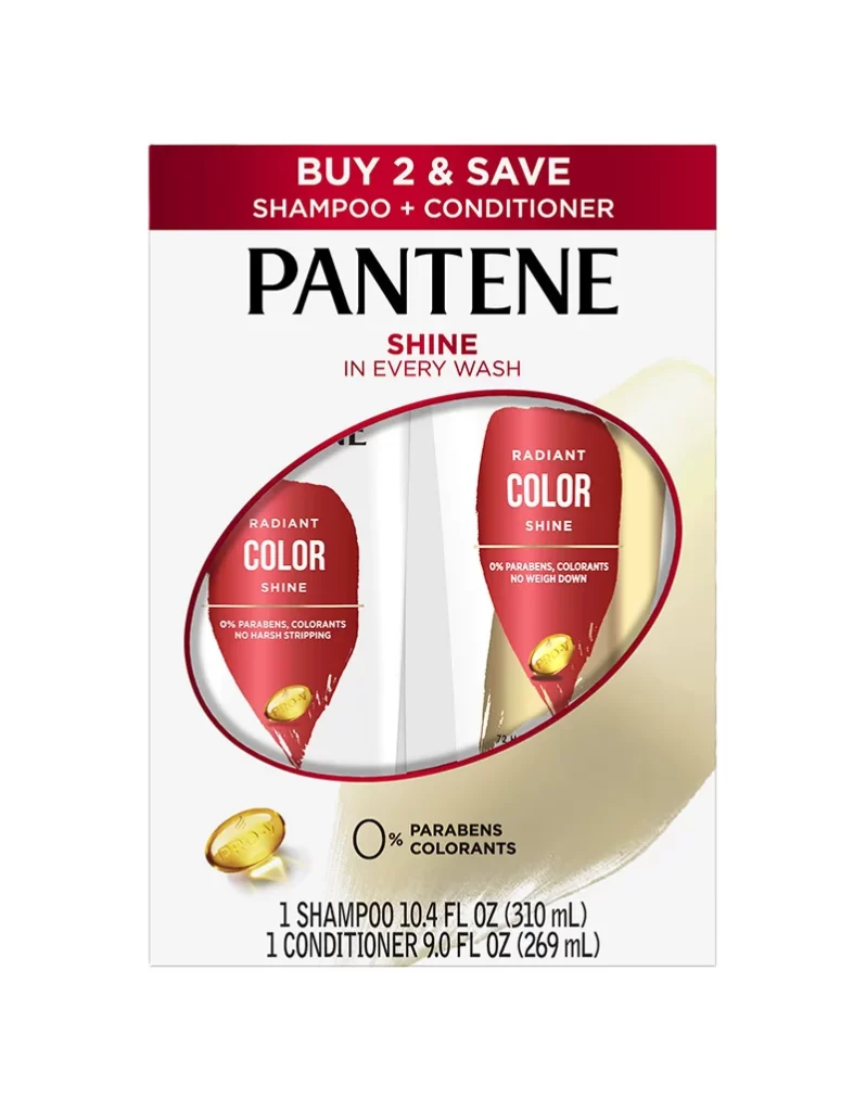 Pantene Shampoo Packaging