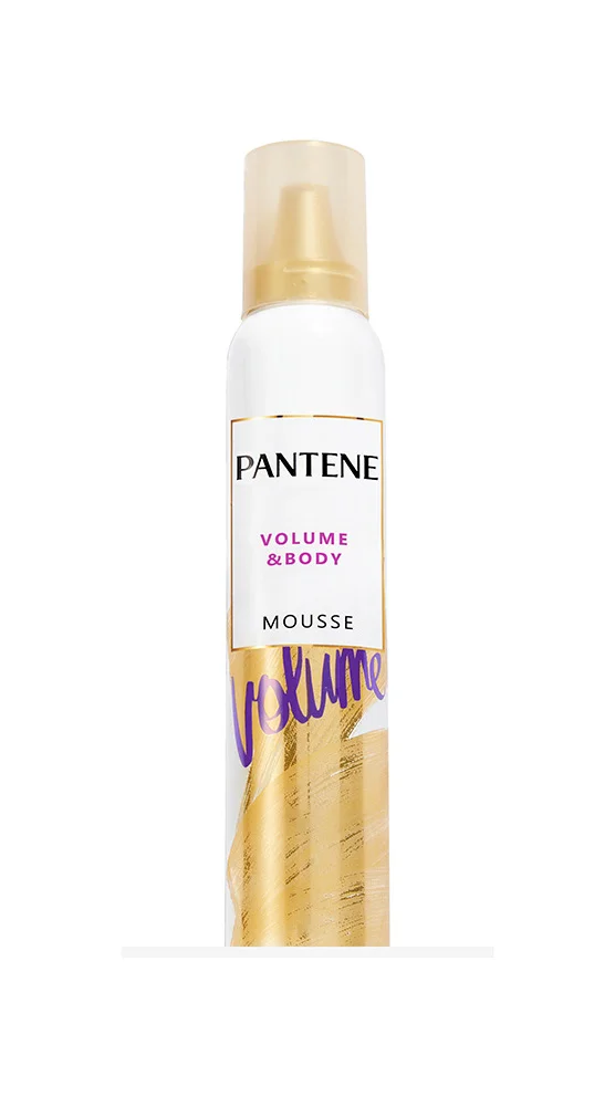 Pantene Perfect Volume Mousse Packaging