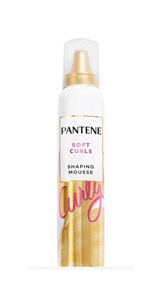 Pantene Touch of Curls Mousse Packaging