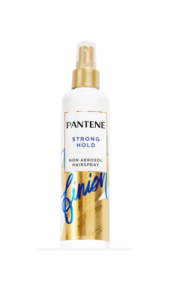 Pantene Strong Hold Hairspray Packaging