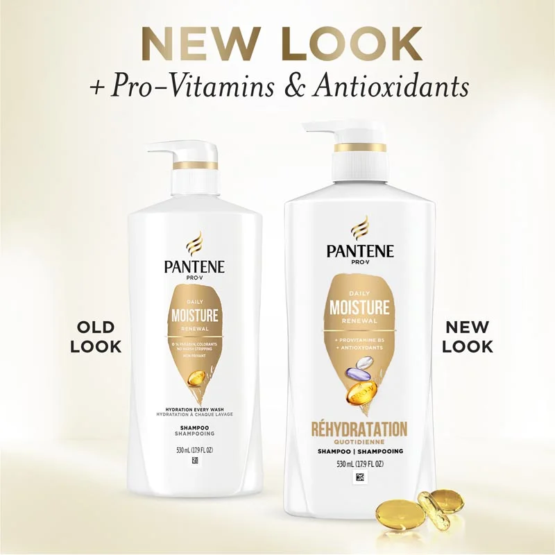 Pantene Shampoo Packaging