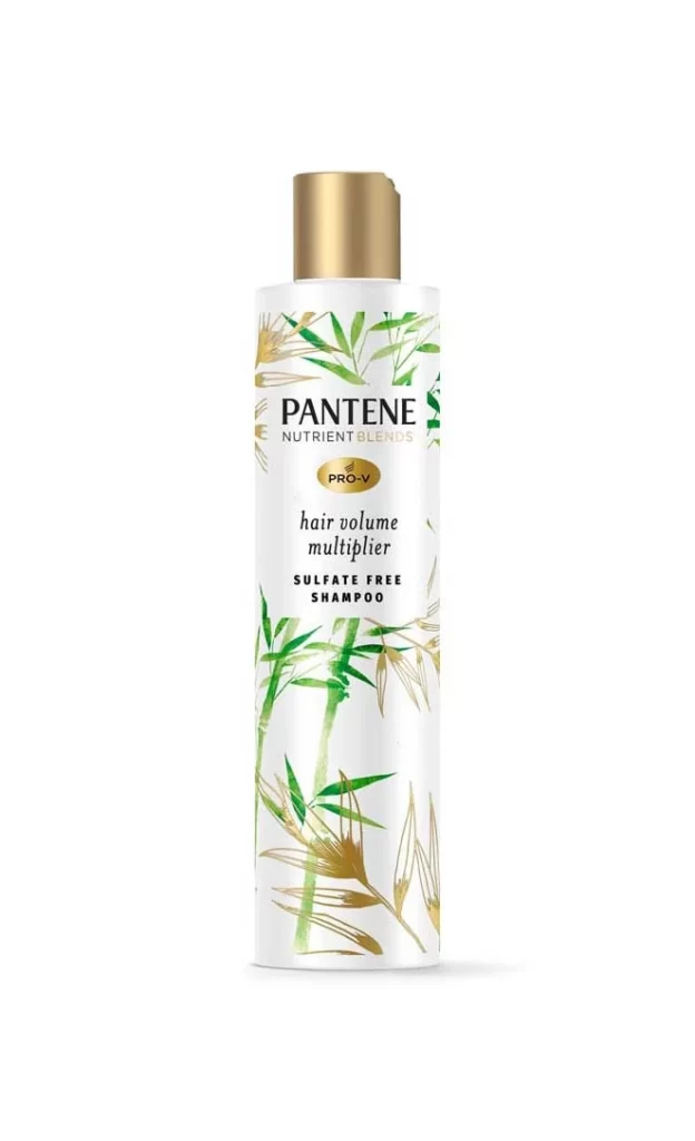 Pantene Bamboo Shampoo Packaging