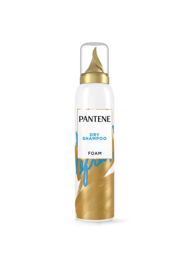 Pantene Dry Shampoo Foam Packaging