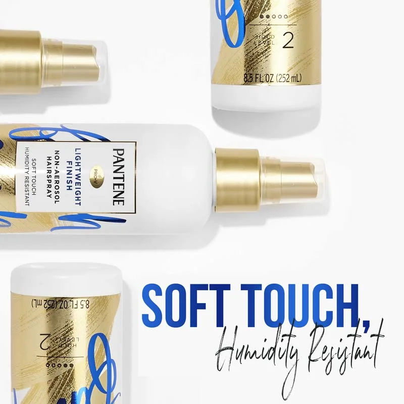 Pantene Unknown Hairspray Packaging