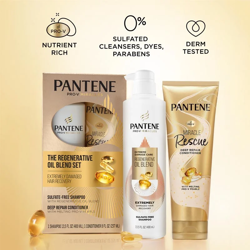 Pantene Shampoo Packaging