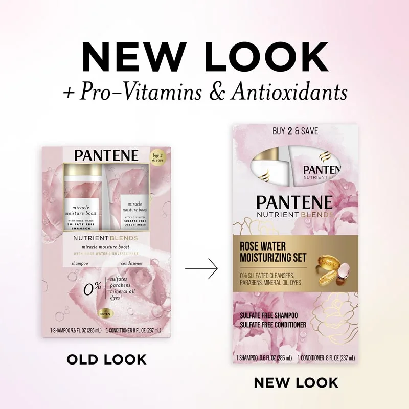 Pantene Shampoo Packaging