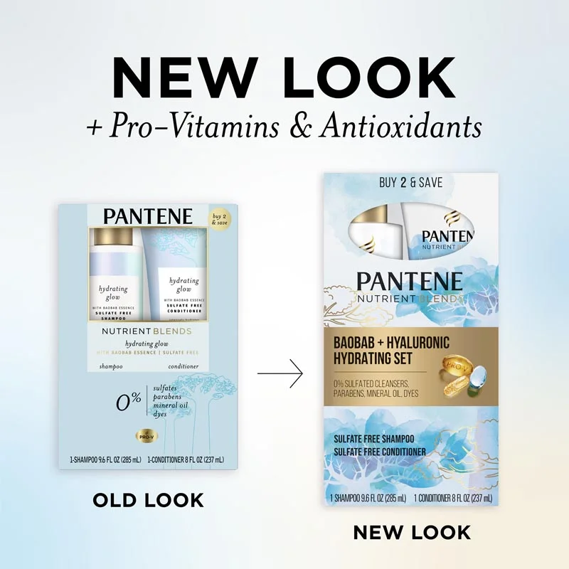 Pantene Shampoo Packaging
