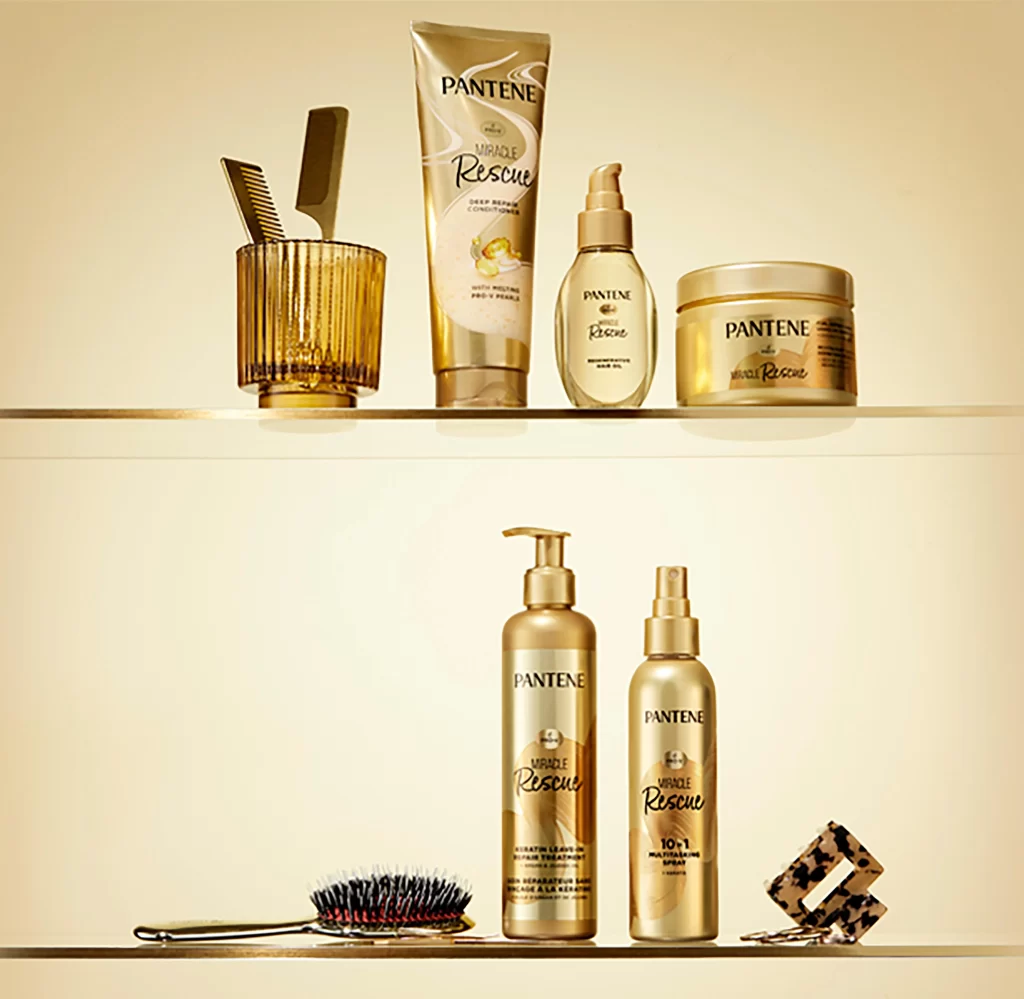 Pantene Shampoo Packaging