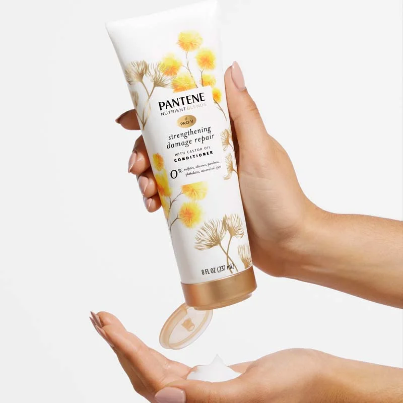 Pantene Castor Oil Conditioner Packaging