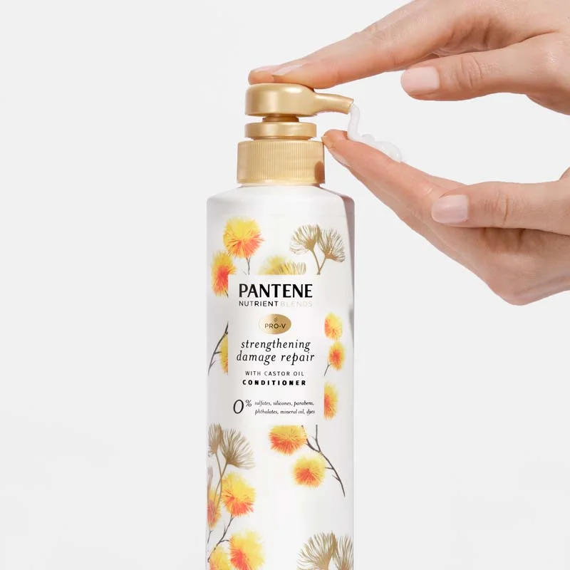 Pantene Castor Oil Conditioner Packaging