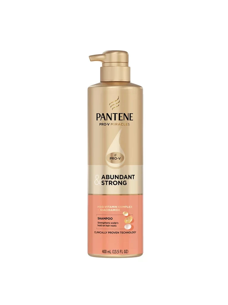 Pantene Abundant & Strong Shampoo Packaging