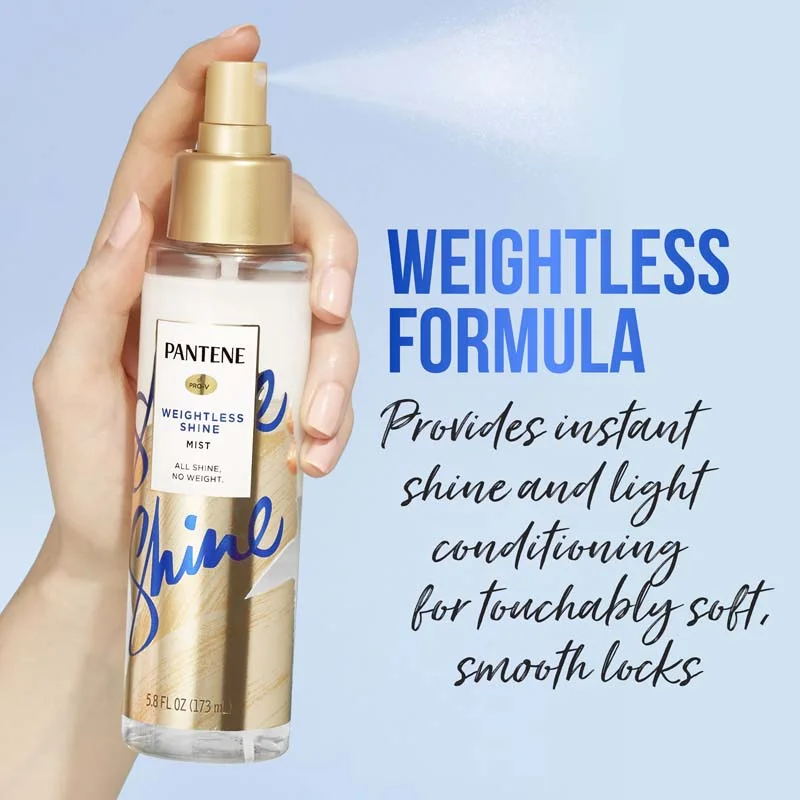 Pantene Shine Mist Packaging