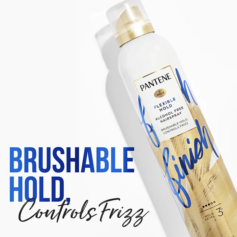Pantene Pantene Flexible Hold Hairspray Packaging