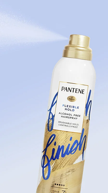Pantene Pantene Flexible Hold Hairspray Product Photography