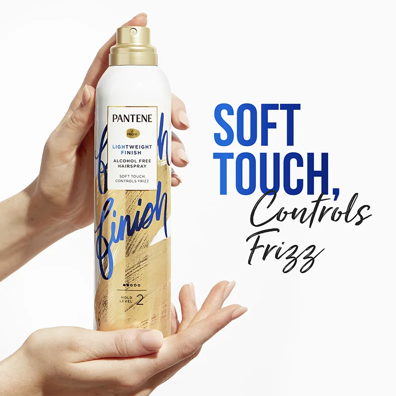 Pantene Pantene Lightweight Finish Hairspray Packaging