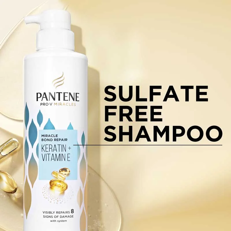 Pantene Miracle Bond Repair Shampoo Packaging