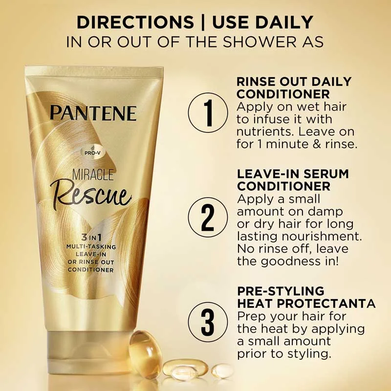 Pantene Leave-in Cream Packaging