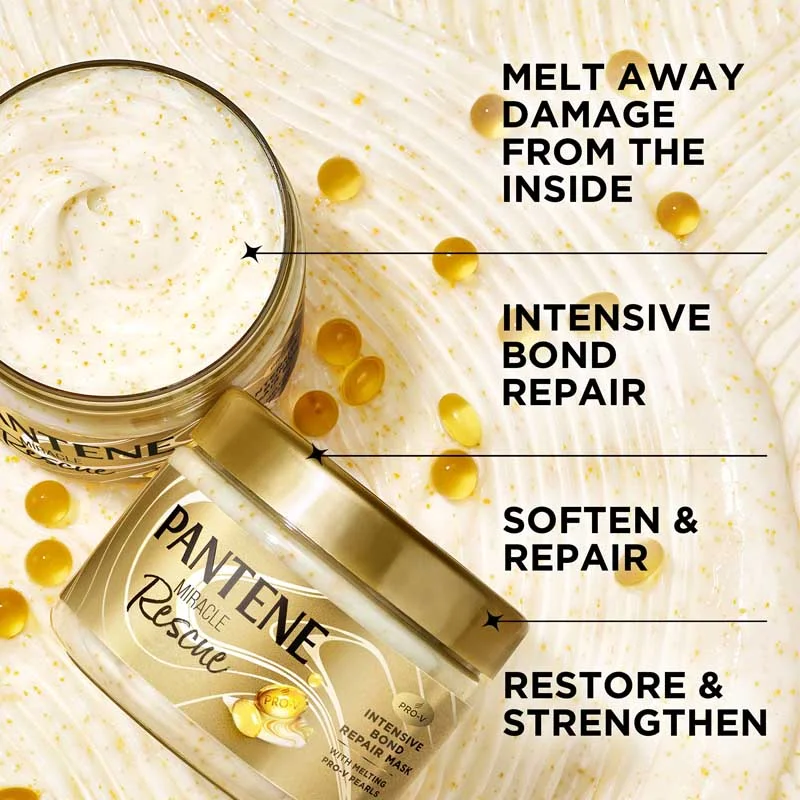 Pantene Miracle Rescue Hair Mask Packaging