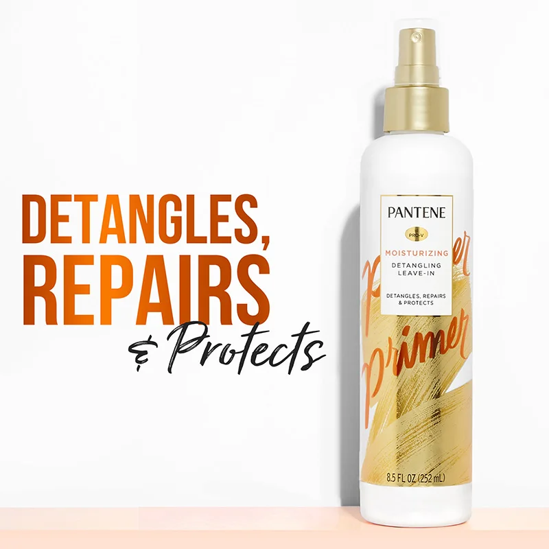 Pantene Pantene Moisturizing Leave In Hair Care Product Packaging