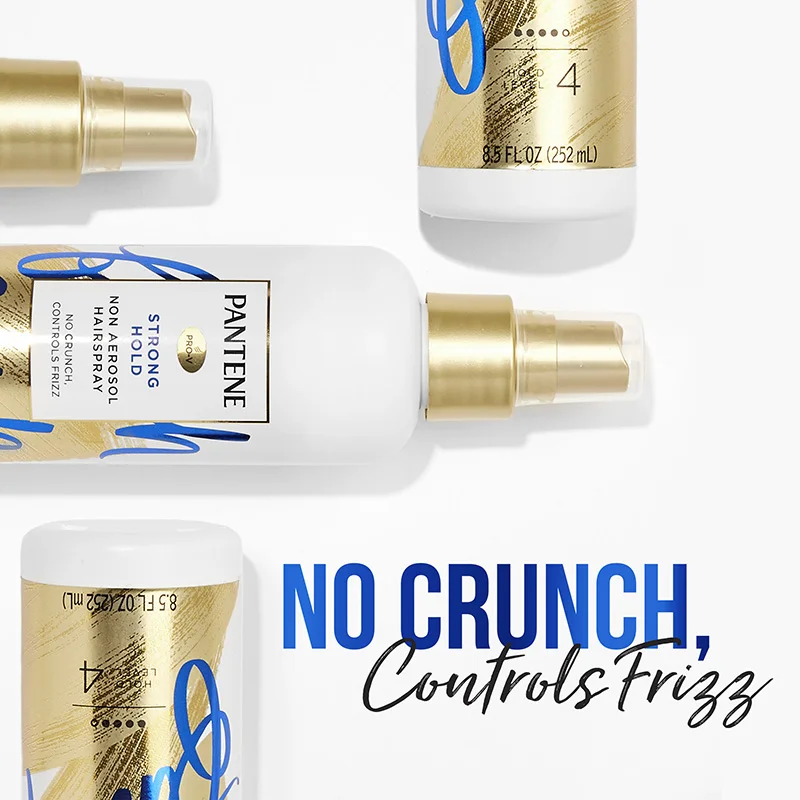 Pantene Pantene Strong Hold Non Aerosol Hairspray Packaging