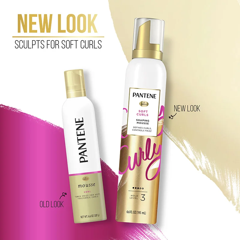 Pantene Hair Care Product Packaging