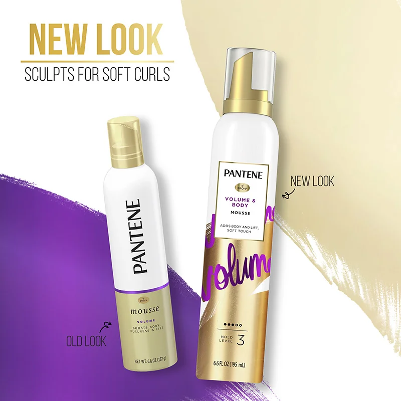 Pantene Hair Care Product Packaging